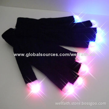 Halloween Light Show Gloves for Halloween